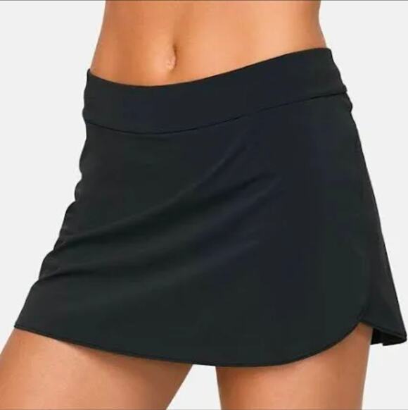 Outdoor Voices Pants - Outdoor Voices Exercise Skort Mid Rise Mesh Sweat Wicking Golf Skirt S Black